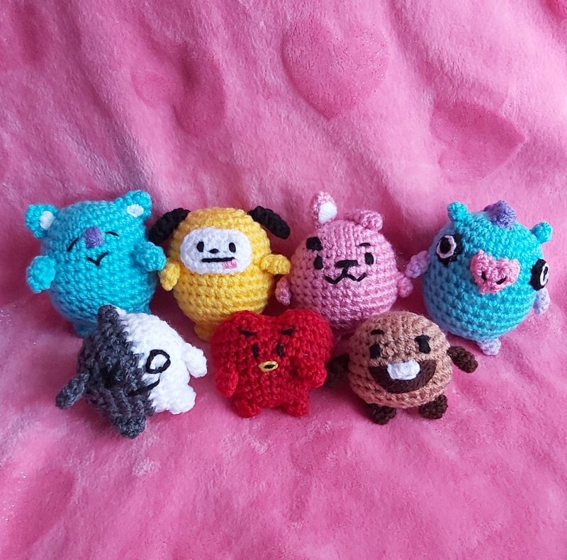 Imagen de BTS BT21 mini Kpop muñecos