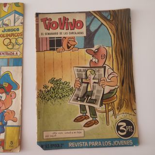 5 TEBEOS DDT, TÍO VIVO Y PUMBY