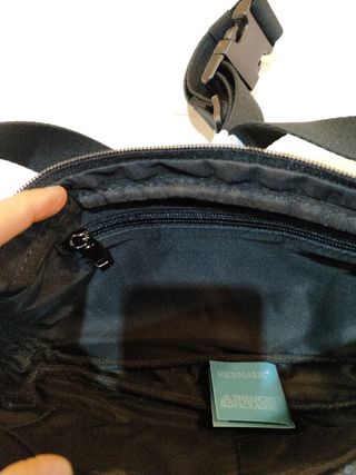 🌼✨Riñonera para hombre color negro camuflaje