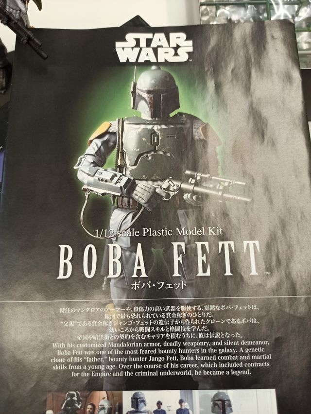 Boba Fett Bandai – Maqueta montada (model kit)