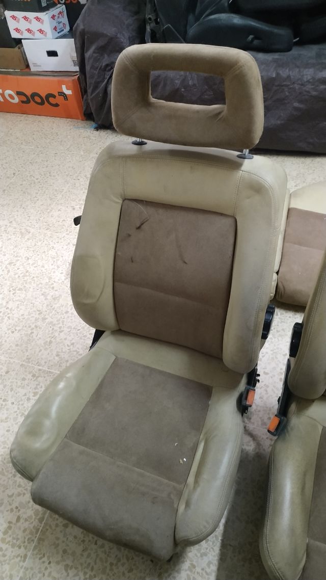 Asientos cuero Audi coupe