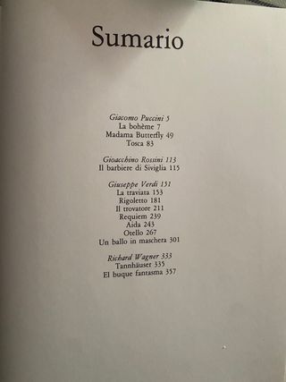 44 CD Ópera con libretos y maletín.