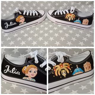 Zapatillas festeras y falleras