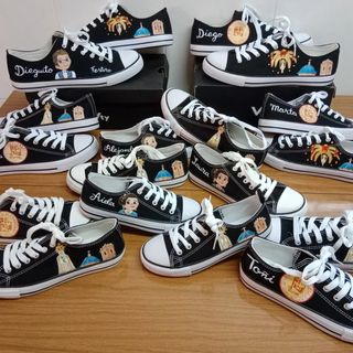 Zapatillas festeras y falleras