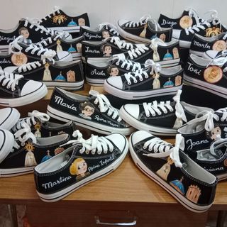 Zapatillas festeras y falleras