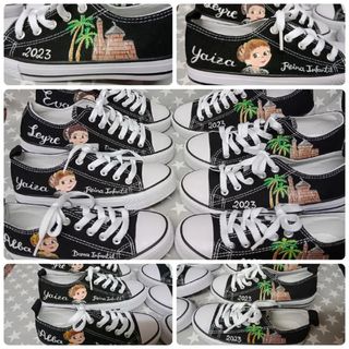 Zapatillas festeras y falleras