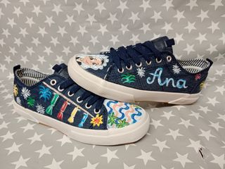 Zapatillas festeras y falleras