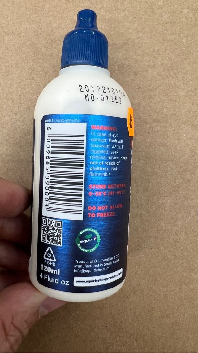 Cera per catene Squirt 125 ml