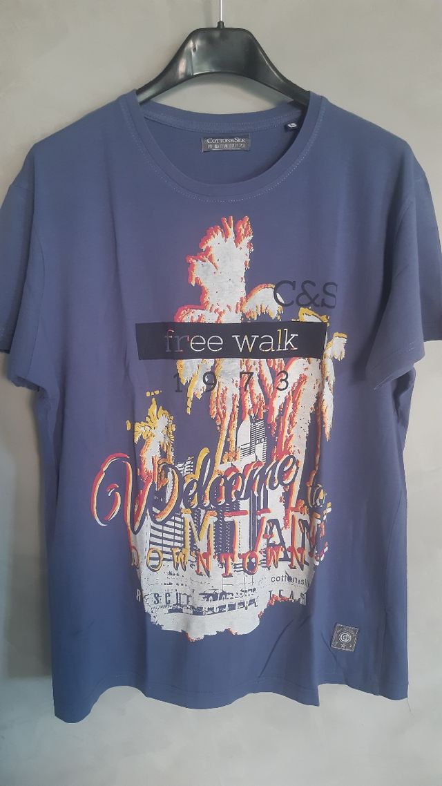 3 magliette fantasia Cotton &Silk