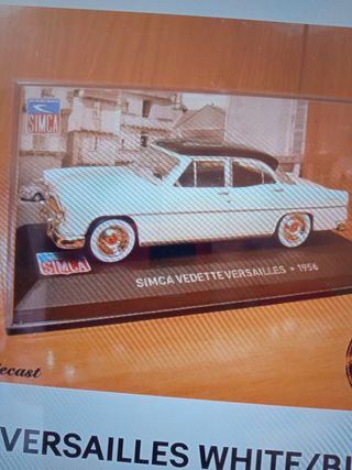 coche antiguo Simca v 8 cil. versalles 1950's