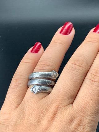 Anillo de plata