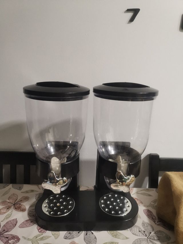 DISPENSADOR DE CEREALES DOBLE 