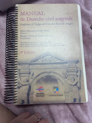 Manual Derecho civil Aragones