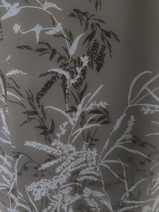 Vestido fiesta negro y azul