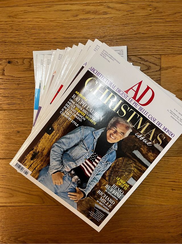 AD Architectural Digest anno 2013 collezionista