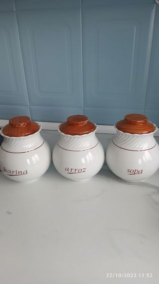 Tarros cocina.