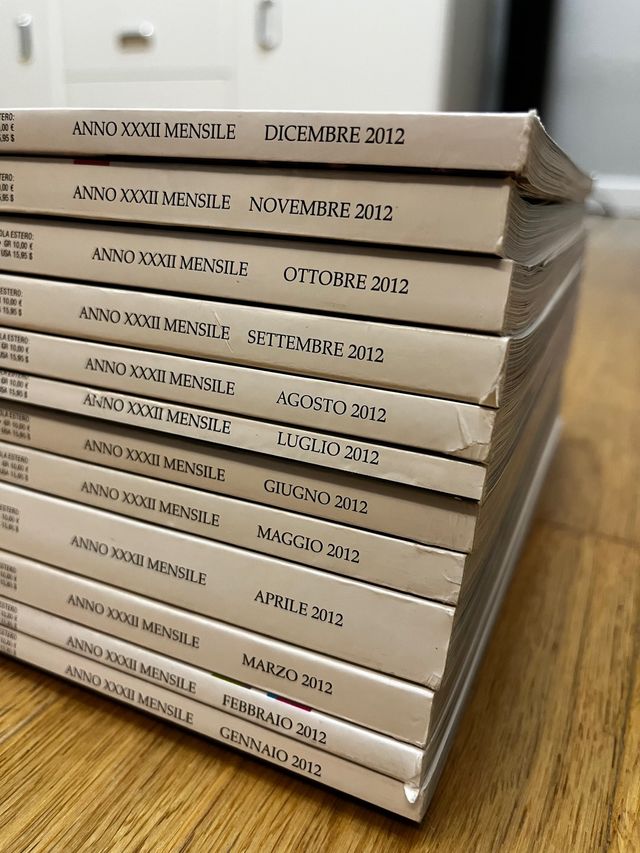 AD Architectural Digest anno 2012 collezionista