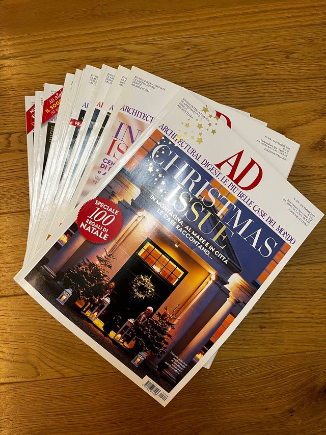 AD Architectural Digest anno 2012 collezionista