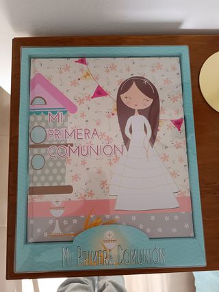 Libro de comunión niña