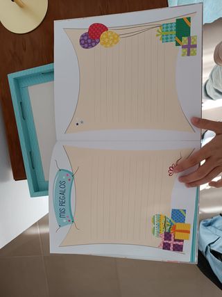 Libro de comunión niña