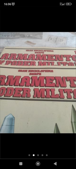 Fascículos 1 y 2 armamento poder mi 1982