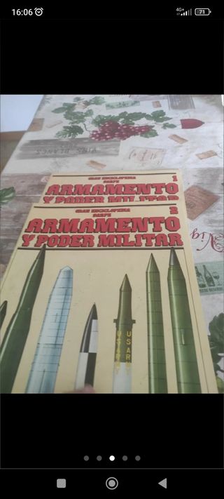Fascículos 1 y 2 armamento poder mi 1982