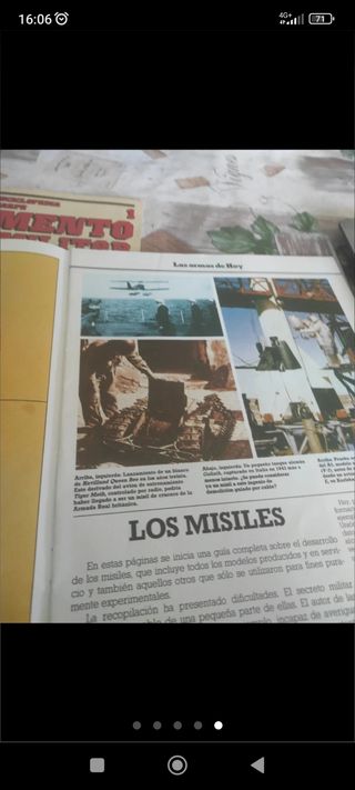 Fascículos 1 y 2 armamento poder mi 1982