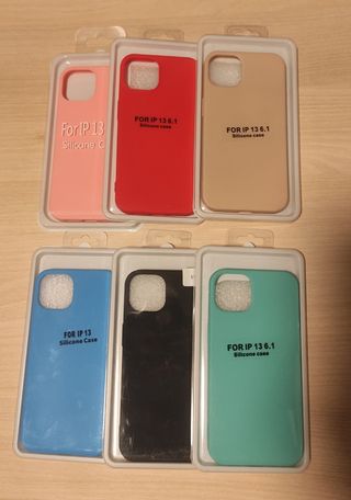 6 fundas para iPhone 13 NUEVAS