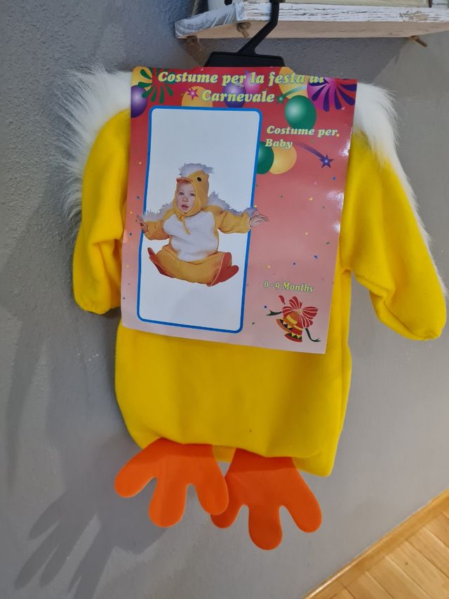 Disfraz pollo niño 0-9 meses