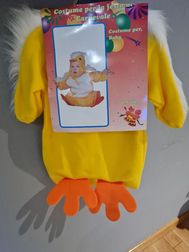 Disfraz pollo niño 0-9 meses