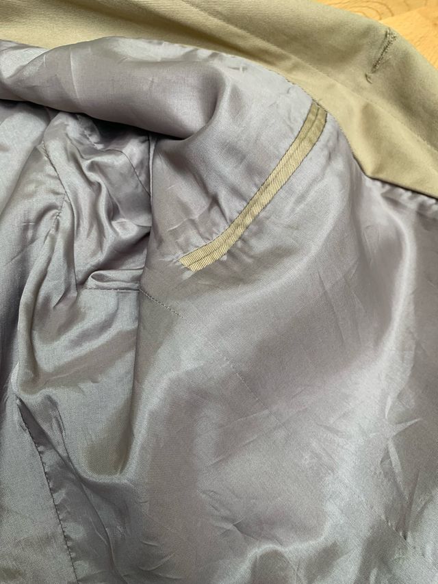 Gabardina Color Beige, Marca Noodle Park.