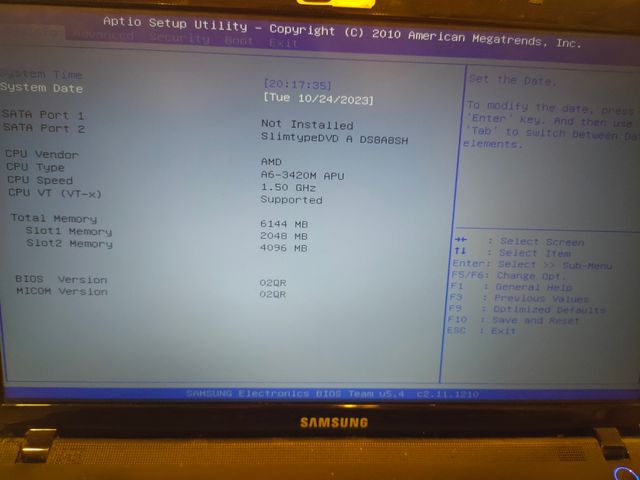 Portátil Samsung NP305E7A