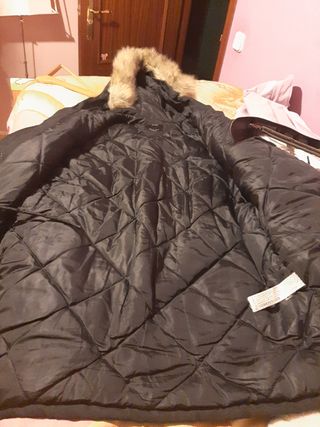Cazadora parka 3/4.