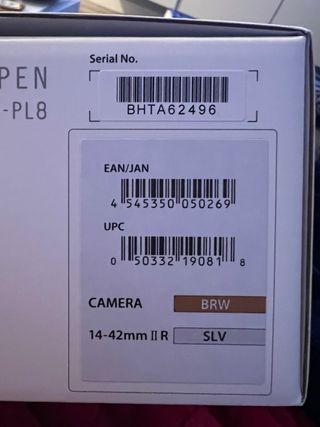 cámara olympus pen E-PL8
