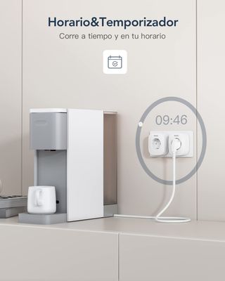 Smart Plug con control remoto temporizador 3680W