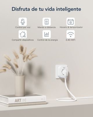 Smart Plug con control remoto temporizador 3680W