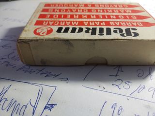 Caja antigua de ceras Pelikan
