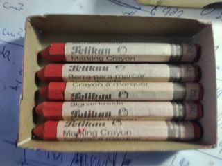 Caja antigua de ceras Pelikan
