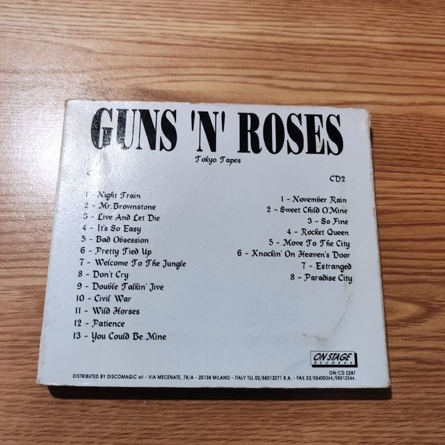 Guns n' Roses Tokyo Tapes