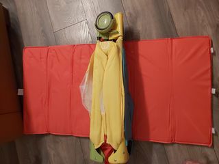 Cuna de viaje plegable