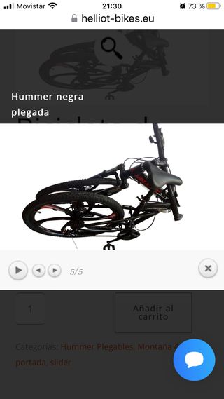 Bicicleta de Montaña Plegable Helliot Hummer 01 