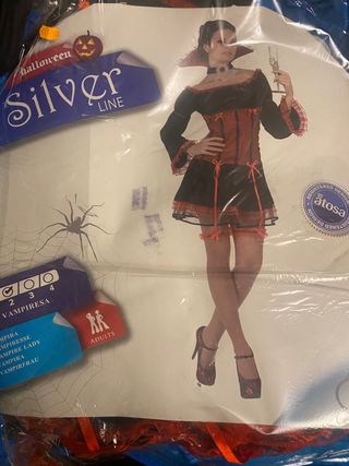 disfraz Halloween vampiresa sexy