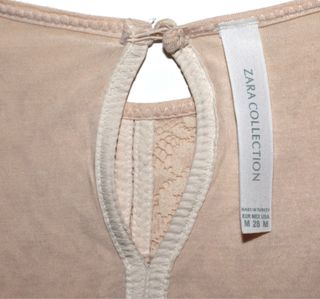 Abito beige Zara