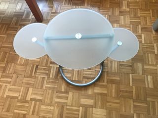 mesa redonda cristal