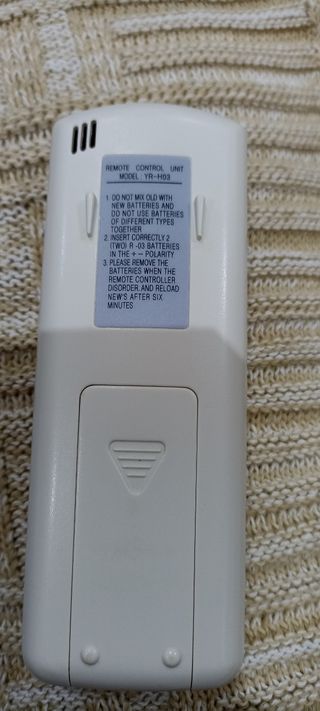 Mando de aire acondicionado