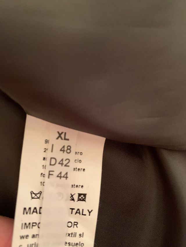 chaqueta entretiempo verde