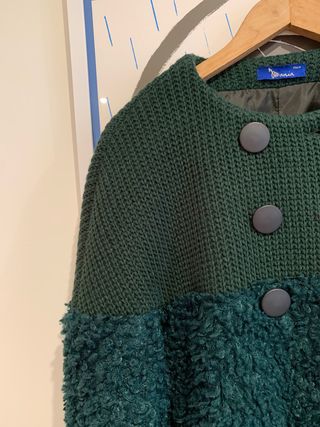 chaqueta entretiempo verde