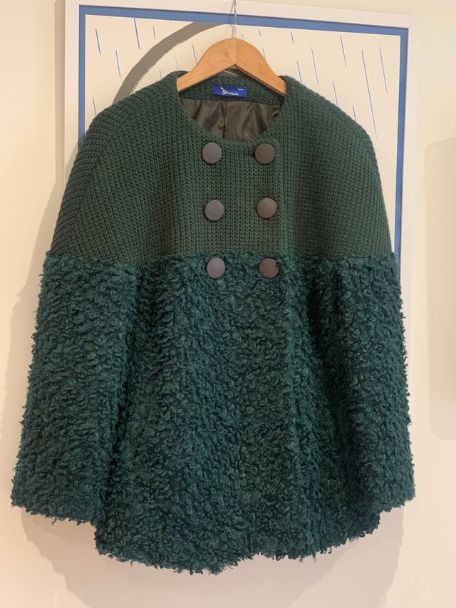 chaqueta entretiempo verde