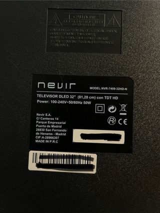 Television 32” NEVIR
