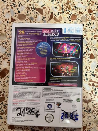 JUEGO DE JUST DANCE BEST OFF PARA WII